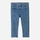 Детские джинсовые бриджи для девочки GAP 965852877 128 см Синие (1159840966) - изображение 4