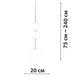 Подвесной светильник Friendlylight Balloons B FL3234 - зображення 3