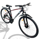 Велосипед CrossBike 26" Tracker 2025 Рама 17" black-red - изображение 1