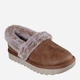 Женские домашние тапочки утепленные с мехом с закрытым носком Skechers Cozy Up 169027 TPE 36 (6US) 23.5 см Коричневые (197976820722) - изображение 2