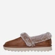 Женские домашние тапочки утепленные с мехом с закрытым носком Skechers Cozy Up 169027 TPE 36 (6US) 23.5 см Коричневые (197976820722) - изображение 3