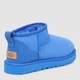 Женские угги низкие замшевые с мехом UGG Ultra Mini Classic W/1116109 38 (7US) 24 см Синие (197634282992) - изображение 4