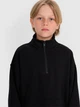 Подростковый теплый свитшот для мальчика 4F 4FJWAW25TSWSM1956-20S 140 см Черный (5905700755296) - изображение 5