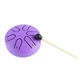 Мини глюкофон ручной язычковый барабан на 6 нот Tongue Drum Purple - изображение 3