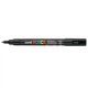Художній маркер UNI Posca Black 0.9-1.3 мм (PC-3M.Black) - зображення 1