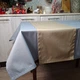 Скатерть SoundSleep Loisa водостойкая 110х140 см серая (2800004658379) - изображение 5