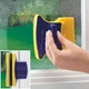 Магнітна щітка для миття вікон із двох боків Glass Wiper - зображення 6