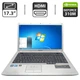 Ноутбук Samsung E372 / 17.3" (1600x900) TN / Intel Core i3-370M (2 (4) ядра по 2.4 GHz) / 6 GB DDR3 / 500 GB HDD / nVidia GeForce 310M, 512 MB GDDR3, 64-bit / WebCam / DVD-ROM б/у - изображение 1