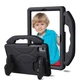 Противоударный детский чехол EVA Kids Like с подставкой на Lenovo Tab K10 TB-X6C6F / TB-X6C6X 10.3" Черный - изображение 1