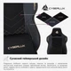 Геймерське крісло Cyberlux Poseidon Black (арт. GM-415 B) - изображение 6