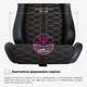 Геймерське крісло Cyberlux Hermes Fabric Black Gold (арт. GM-403 B) - зображення 10