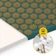 Коврик акупунктурный с валиком 4FIZJO Classic Mat XL Аппликатор Кузнецова Navy Green/Gold (P-5907739313317) - изображение 9