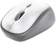 Mysz Trust Yvi+ Silent Wireless/Bluetooth Mouse White-Grey (TR25513) - obraz 2
