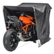 Тент-гараж / універсальний складний навіс Motoguard XL, чорний - изображение 3