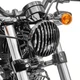 Світлодіодна фара з ґратами 5,75 дюйми для Harley Sportster 883 Iron 09-20 Craftride, чорна - изображение 3