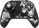 Качественный защитный силиконовый чехол Tiger (Black/White) для геймпада Xbox Series X|S + накладки на стики - изображение 1