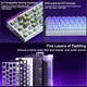 Магнітна клавіатура AULA Hero 68 HE Purple contour Магнітні світчі, RGB Lightbox, 8000Hz/s., 65 keys, Switch 0.01mm. Rapid Trigger - зображення 8