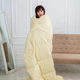 Одеяло пуховое MirSon KARMEN №1845 кассетное Bio-Beige 90% серый Bio пух 140x205 см Зима (2200003014044) - изображение 10