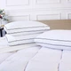Подушка пуховая Трехкамерная MirSon Delicate Lux №2769 100% пух Premium 50х70 см Низкая (2200005194157) - изображение 6