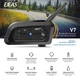 Мотогарнитура Bluetooth с интерком на шлем EJEAS V7 Влагозащищенная IP65 Мото блутуз интерком гарнитура - изображение 2