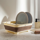 Сушарка Homla Easy Clean для посуду 36x31 см (5906496723773) - зображення 9