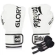 Боксерські рукавиці Fairtex BGVG1 White 14 унцій (бинти в комплекті) - зображення 1