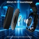 Наушники Attack Shark L80 Pro беспроводные Bluetooth и 2.4G игровые для ПК, PS, Switch, телефона - Черный - изображение 6