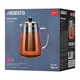 Заварник Ardesto Gemini Milano AR1909BGM 950 мл боросиликатное стекло прозрачный - изображение 2