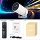 Проектор H96 MAX HY300A LED, LCD, HD (1280x720), 100AL, 16:9, Android 9, HDMI, WiFi, Bluetooth, Білий - зображення 7