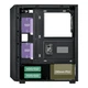 Корпус FSP CMT218AB Midi Tower ATX без блока питания с 4×120 мм ARGB вентиляторами 1×USB 3.0 и 2×USB 2.0 Черный - изображение 5