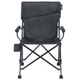 Розкладне крісло Uquip Roxy Black 120 кг Air Mesh Comfort+ (244052) - зображення 3