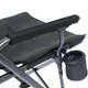 Розкладне крісло Uquip Roxy Black 120 кг Air Mesh Comfort+ (244052) - зображення 6