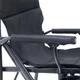 Розкладне крісло Uquip Roxy Black 120 кг Air Mesh Comfort+ (244052) - зображення 7