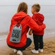 Гермомешок 5 л ПВХ для защиты вещей от влаги водонепроницаемый чехол рюкзак для походов и водного спорта Компактный герметичный баул - изображение 2