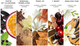 Набір мініатюр для жінок Bibliotheque de Parfum Sweet Stories Парфумована вода Taste Of Illusions 2 мл + I Want 2 мл + Page 69 2 мл + English sun 2 мл + Sensual Rebellion 2 мл (4820271430766) - зображення 4