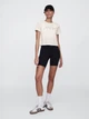 Спортивная футболка для фитнеса женская GAP 414512393 S Молочная (1159841633) - изображение 3