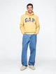 Худи утепленное на флисе оверсайз женское GAP 35701792 XL Желтое (1159841564) - изображение 7