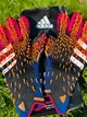 Вратарские перчатки Adidas Predator Pro 6 размер на 7-10 лет черные з розовым (332) - изображение 11