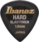 Медиатор Ibanez EL16ST10S-HBK Elastomer Hard 1mm Pick Black - изображение 1