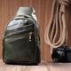 Удобная женская сумка с одной лямкой через плечо из экокожи Vintage 22756 Зеленый - изображение 9