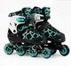 Роликовые коньки 900-ХL Best Roller колеса PU. Turquoise and Black (размер 42-45) (151213) - изображение 1