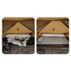 Туристическая палатка Naturehike CNK2450WS026, трансформер, 4 сезона, коричневая - изображение 3