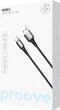Кабель Proove WireX USB to Type-C 3A 1 м Black (632570001) - изображение 2