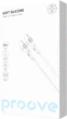 Кабель Proove Soft Silicone Type-C to Type-C 60W 2 м White (638110003) - изображение 5