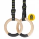 Гимнастические кольца 4FIZJO деревянные, регулируемые Black/Yellow (P-5905973402729) - изображение 9