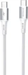 Кабель Proove WireX Type-C to Type-C 60W 1 м White (636150003) - изображение 1