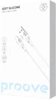 Кабель Proove Soft Silicone USB to Type-C 3A 2 м White (636190003) - изображение 5