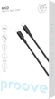 Кабель Proove Nylon Type-C - Type-C 100W 1.5m Black (CCPN11002201) - зображення 2