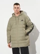 Пуховик мужской Adidas Essentials Climawarm 3-Stripes JM4062 M Серебристый (4068811717599) - изображение 1