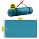 Коврик (мат) спортивный 4FIZJO NBR 190 x 100 x 1.5 см для йоги и фитнеса Sea Green (P-5905973407137) - изображение 4